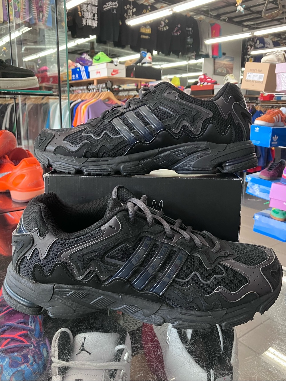 Adidas Response CL Bad Bunny Triple Black Size 11